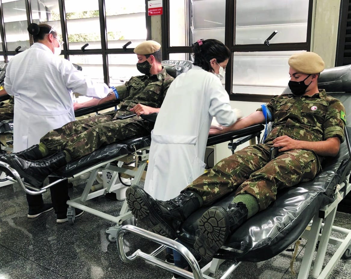 Militares do 6 BIL realizam doao de sangue 3